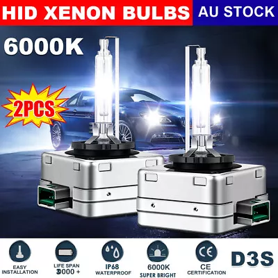 2x D3C D3S Bulb 6000K HID Xenon Headlight Globe Replace For 66340 Philips Osram • $25.60