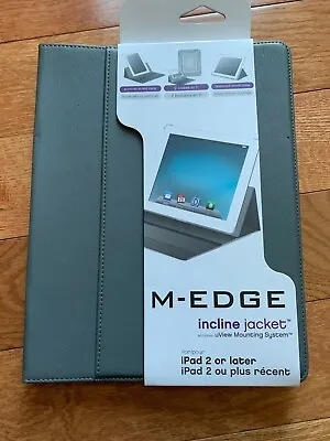 M-Edge Incline Jacket Case For Apple IPad 2nd Gen - Later - Gray • $30