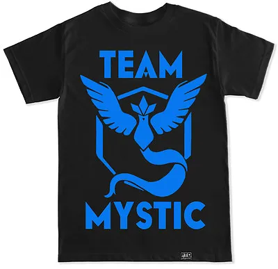 $16.99 • Buy Team Mystic Instinct Valor Pokemon Go Kids Game Funny Humor Ash Pokeball T Shirt