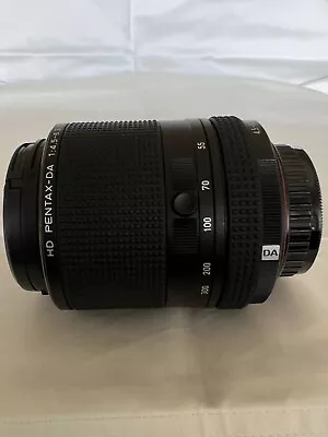 Pentax K-mount DA 4.5-6.3 / 55 - 300 Mm ED PLM WR RE Lens • $69.75