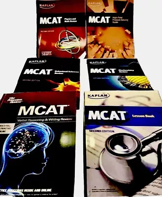 KAPLAN LESSON BOOKS 14 BOOKS (MCAT EXAM) Medical Knowledge • $23.96