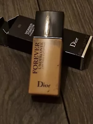 £17.99 • Buy DIOR DIORSKIN  Forever Undercover Liquid Foundation Shade 035 DESERT BEIGE 40ml