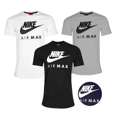 Nike Men's T-Shirt Air Max Slim Fit Athletic Short Sleeve Crewneck Work Out Tee • $20.88