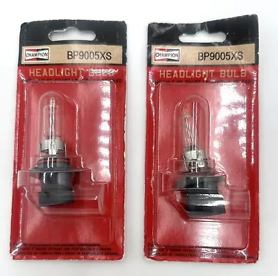 BP9005XS Halogen Headlight/FogLight Bulb  Champion Lot Of 2 Premium 9005XS Bulbs • $9.99