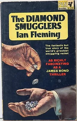 $28.95 • Buy Ian Fleming The Diamond Smugglers James Bond  Pan 5th Print 1964 Vintage PB Book