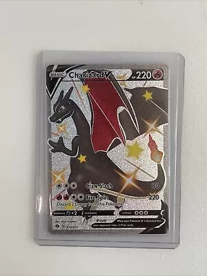 $190 • Buy Pokemon Shiny Charizard V 079/073 Secret Ultra Rare Holo Champion's Path NM+ Oc