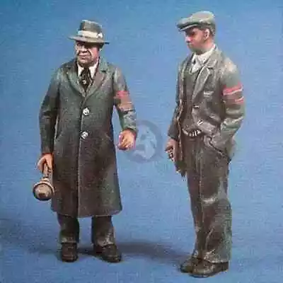 1/35  WWII German Civilian Militia Volunteers (2) - 4155A • $7.99