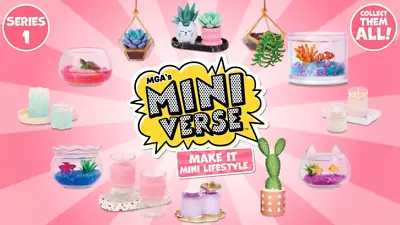 MGA Miniverse Make It Mini LIFESTYLE SERIES 1 Craft Kits (U Choose Craft Kit) • $17.99