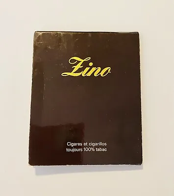 VTG Zino French France Cigar Wood Strike Matches Matchbook (1983-1984) HTF (1) • $39.90