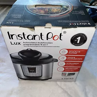 NOB Instant Pot IP-DUO60 V3 6-Quart 7-in-1 Programable Pressure Cooker • $59.99