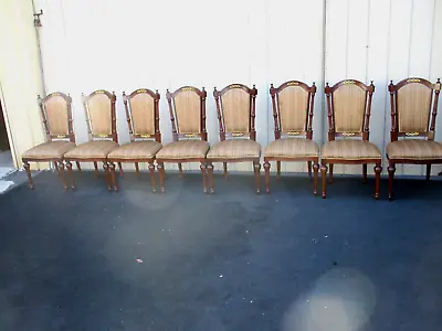 63789 Set Of 8 Quality Dining Room Chairs • $975