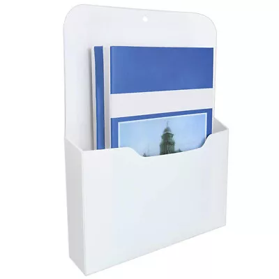 Magnetic File Holder - Magnetic Paper Holder Pocket Organizer  • £9.56