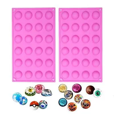 BAKER DEPOT Small Dome Silicone Mold For Cake Decorating Candy Chocolate Moul... • $10.03