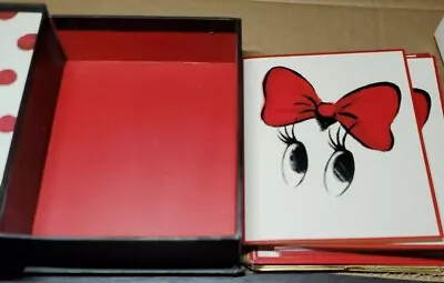 Disney Store Minnie Mouse Notecard Set Signature Collection  • $15.46