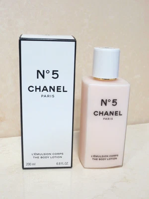 $95 • Buy CHANEL PARIS No 5 L'EMULSION CORPS THE BODY LOTION 6.8 OZ BOXED