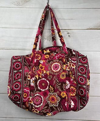 Vera Bradley Weekender Duffle Travel Bag Carnaby Floral Pattern XL - Retired! • $35