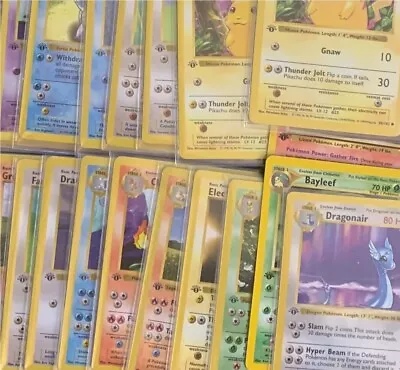 1st Edition - Old Pokemon Cards - 100% Vintage Pack - ONLY WOTC • $15.20