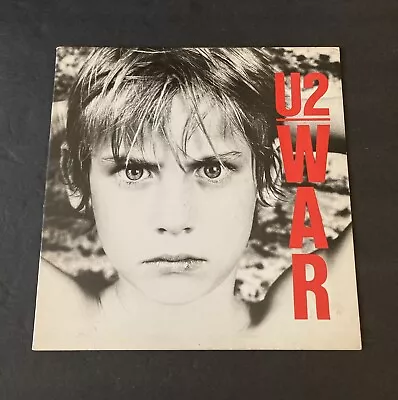 U2 War 1983 Pressing ISLAND Records 90067-1 Vinyl Record LP • $11.99