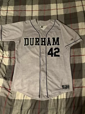 OT Sports Durham Bulls Minor League AAA Jersey Size 46 Gray • $115