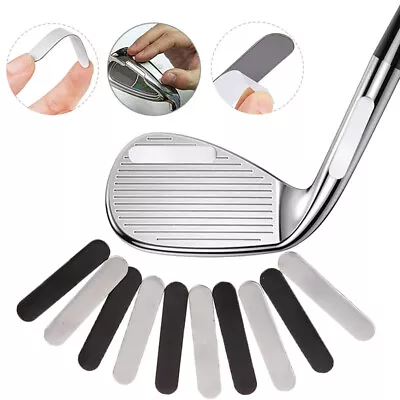 5Pcs Golfer Adhesive Lead Tape Strip Add Power Weight To Golf Club Tennis RackPN • £4.67