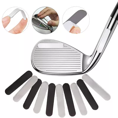 5Pcs Golfer Adhesive Lead Tape Strip Add Power Weight To Golf Club Tennis Rack$z • $1.92