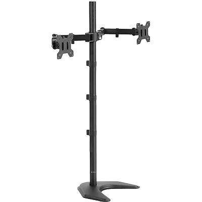 VIVO Dual Monitor Mount Extra Tall Desk Stand | Holds Two Screens Up To 27  • $49.99