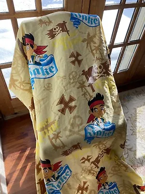 Disney • Jake And & The Neverland Pirates • Twin Fitted Sheet Bedding Bed HTF • £11.63