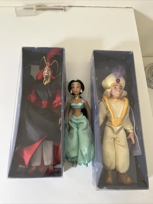 £25 • Buy DeAgostini    Disney  Porcelaine  Dolls Aladdin, Jasmine & Jafar Bundle  X5