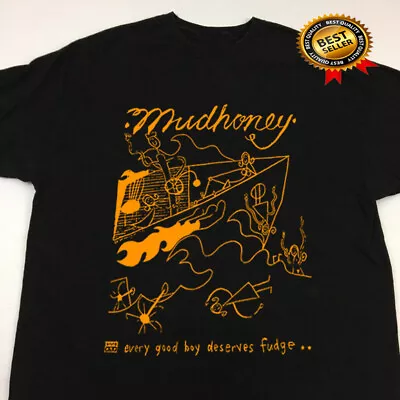 Rare Mudhoney Band Black T-Shirt Tee Cotton Men All Size S-4XL TN289 • $8.96