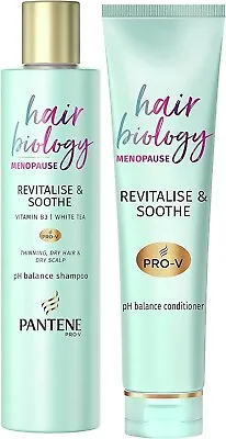 Pantene Menopause Shampoo & Conditioner Hair Thickening For Dry And...  • £9.49