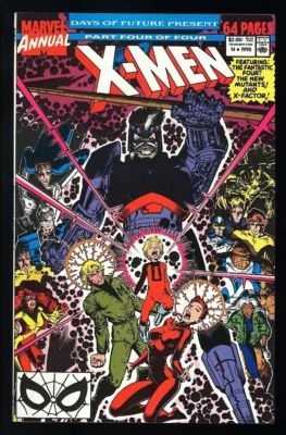 $1.25 • Buy X-Men Annual #14 Marvel 1990 (NM-) 1st Cameo Appearance Of Gambit! L@@K!