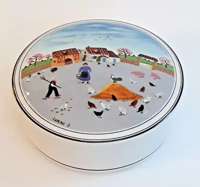 Villeroy And Boch Design Naif Candy Box With Lid Country Yard Folk Art • $18.95