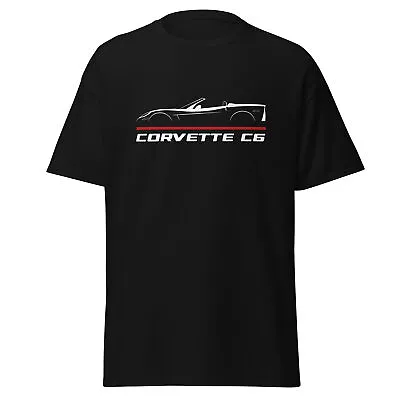 Premium T-shirt For Chevrolet Corvette C6 Convertible 2004-2013 Enthusiast Gift • $19.95