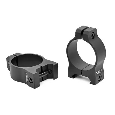 Warne Vapor Scope Ring Set Fixed 30 Mm Tube Low Vertical Split Matte Black V413M • $31.99