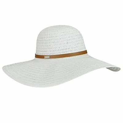 Betmar 184001 Womens Ramona Sun Floppy Hat Wide Brim White Size One Size • $33.15