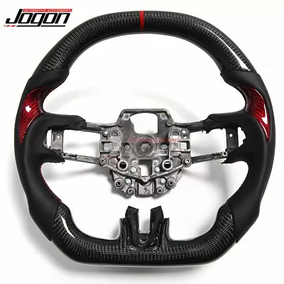 Carbon Customized Steering Wheel For Ford Mustang GT EcoBoost Mach 2015 2016-23 • $404