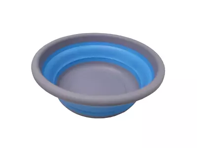 COLLAPSIBLE FOLDING ROUND WASHING UP BOWL Caravan Camping Boat Motorhome (D166) • £7.99