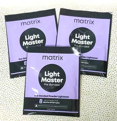 MATRIX LIGHT MASTER Pre-Bonded LIGHTENING POWDER 1.06 OZ | 30g - Lot Of 3  • $21.99