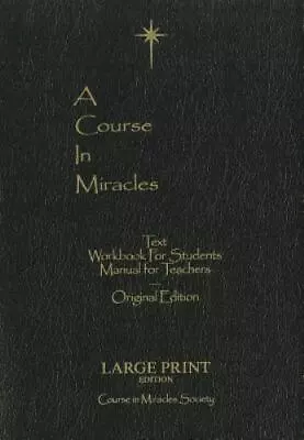 A Course In Miracles Original Edition Large Print • $34.76