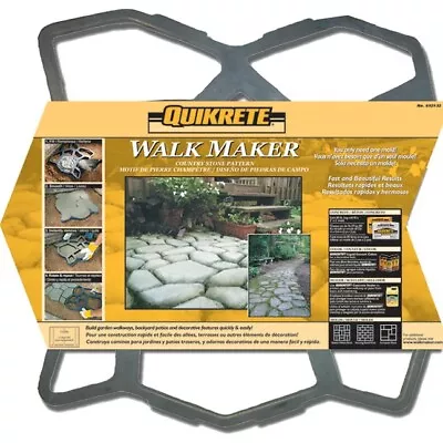 Walk Maker Country Stone Pattern Concrete Mold 2 X 2 Foot Walkmaker NEW • $37.65