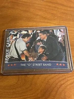 Bruce Springsteen 2008 Topps Rookie Card RC With President Barack Obama • $11.99
