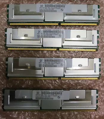 Original Dell 16Gb ( 4 X 4Gb Dimms ) Ram Memory Poweredge 1950 2950 2900 6950 • $298.40