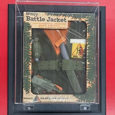 1964 Remco Monkey Division Battle Jacket In Og BOX W/Custom Display COMPLETE • $1200