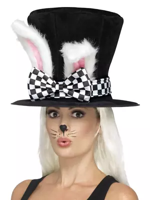 Tea Party March Hare Top Hat Halloween Party Fancy Dress Costume Accessory • $13.34