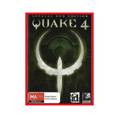 Quake 4 PC DVD Game Special Edition First Person Shooter Multiplayer Battle War • $19.95