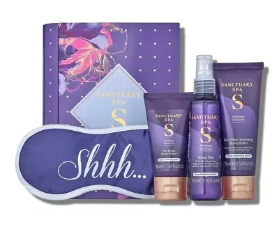 Sanctuary Spa Beauty Sleep Journal Vegan  Wellness 4 Pcs Perfect Gift Set UK • £12.99