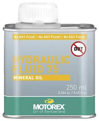 Motorex Hydraulic Clutch Fluid 75 Mineral Oil 250ml • $29.38