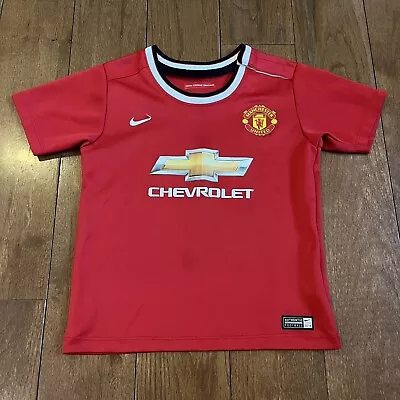 Toddler Nike Manchester United 2014 Chevrolet Football Soccer Jersey 24-36 Mos • $12.99