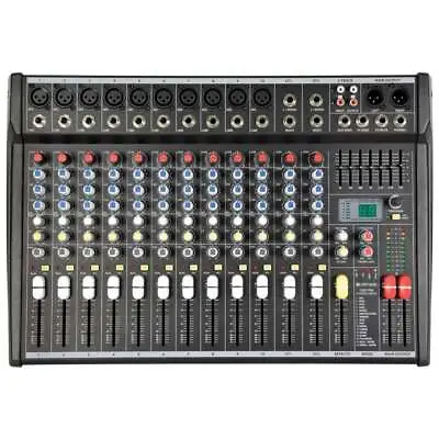 Citronic 14 Channel PA Powered Mixer Amplifier Desk 700w Inc Digital Effects FX • £409