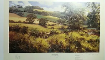 DAVID DIPNALL Afternoon Across The Meadows Signed Limited Edition Landscape • £54.99